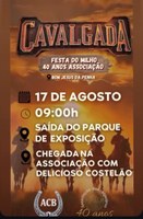 Cavalgada -  Tradicional Festa do Milho 